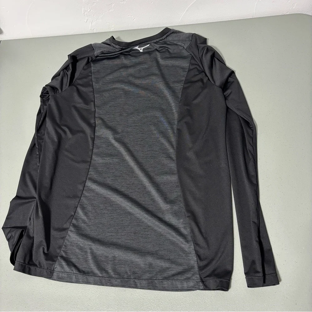Youth Mizuno Alpha Stretch Long Sleeve Base Layer Shirt Athletic Boys XL